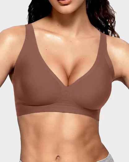🔥Black Friday Sales🔥Seamless Deep V Push-Up Wireless Bra