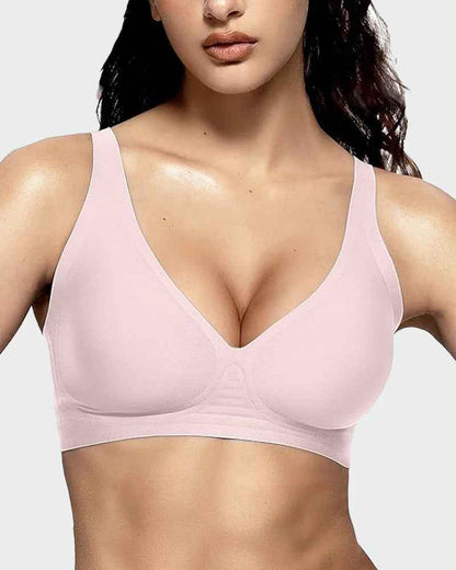 🔥Black Friday Sales🔥Seamless Deep V Push-Up Wireless Bra
