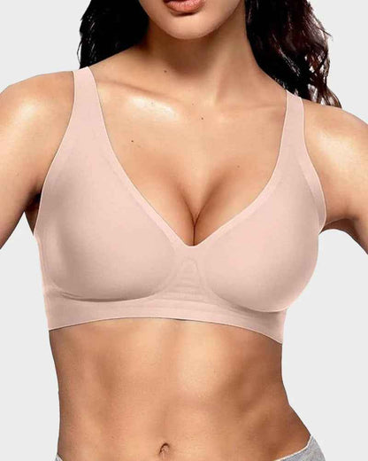 🔥Black Friday Sales🔥Seamless Deep V Push-Up Wireless Bra