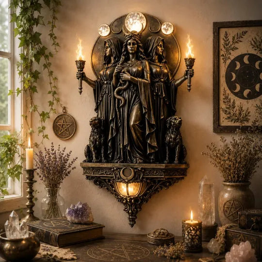 Last Day 50% OFF | ✝️St. Michael Guardian Angel Wall Light✨️ - Meaningful Décor With A Warm Glow