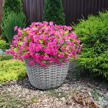 🔥Last Day 60% OFF😍Sunscreen and Rainproof Artificial Petunias Flowers🌺