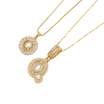 2 Pack Initial Letter Pendant Necklaces-Best Gift for Your Mom💝