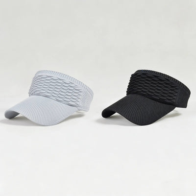 👒 2-Pack Women's High Ponytail Sun Visor Hats