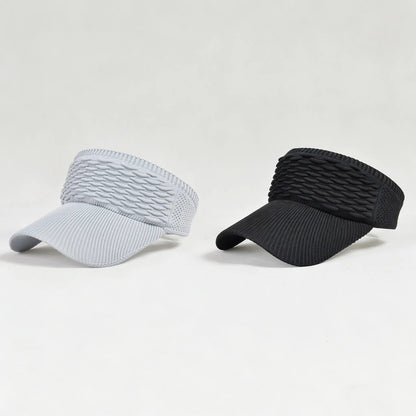 2-Pack Women's High Ponytail Sun Visor Hats