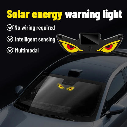 🔥Last Day - Solar Demon Eye LED Car Window Light