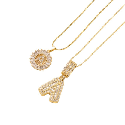 2 Pack Initial Letter Pendant Necklaces-Best Gift for Your Mom💝