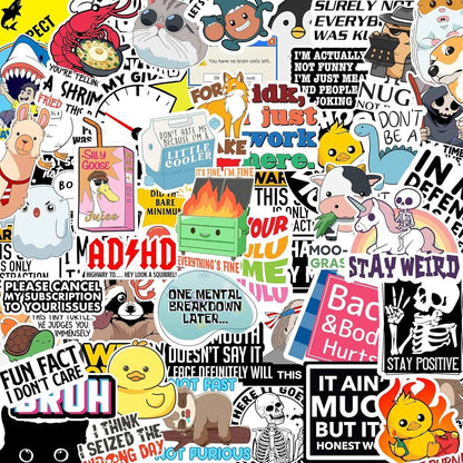 🔥Funny Saying Stickers