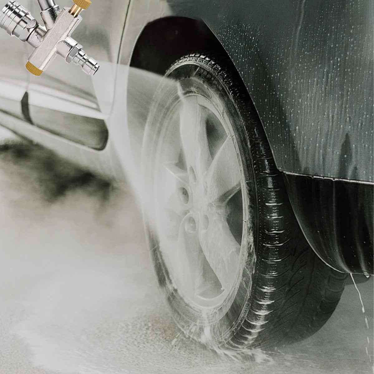 🔥🔥2-in-1 High-Pressure Car Washer Nozzle Accessories