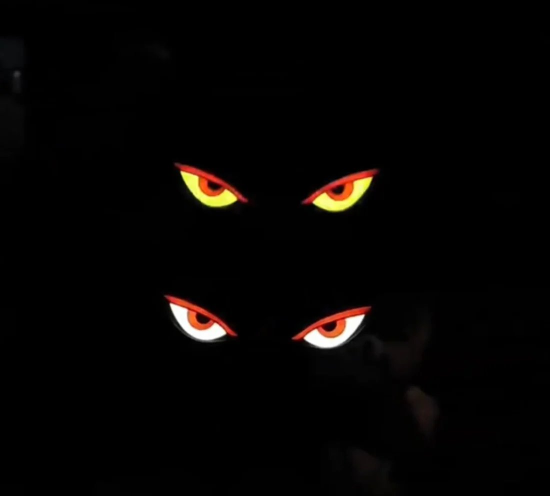 🔥Last Day - Solar Demon Eye LED Car Window Light