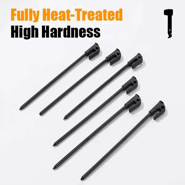 Last Day 49% OFF🔥🔨2-in-1 Tent Stake Hammer with Built-In Storage for 8 Stakes and Stake Puller for Outdoor Camping