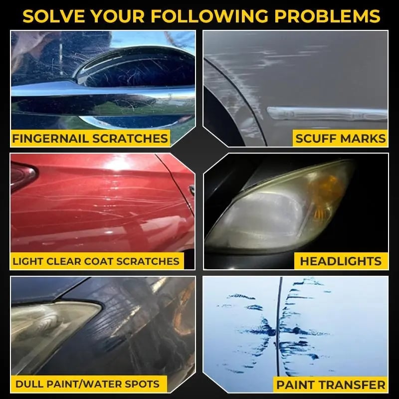 🔥52% OFF🔥🚗 2026 Car Scratch Repair Wax ✨ All Paint Colors Polishing Kit | Quick Fix Removal Paste