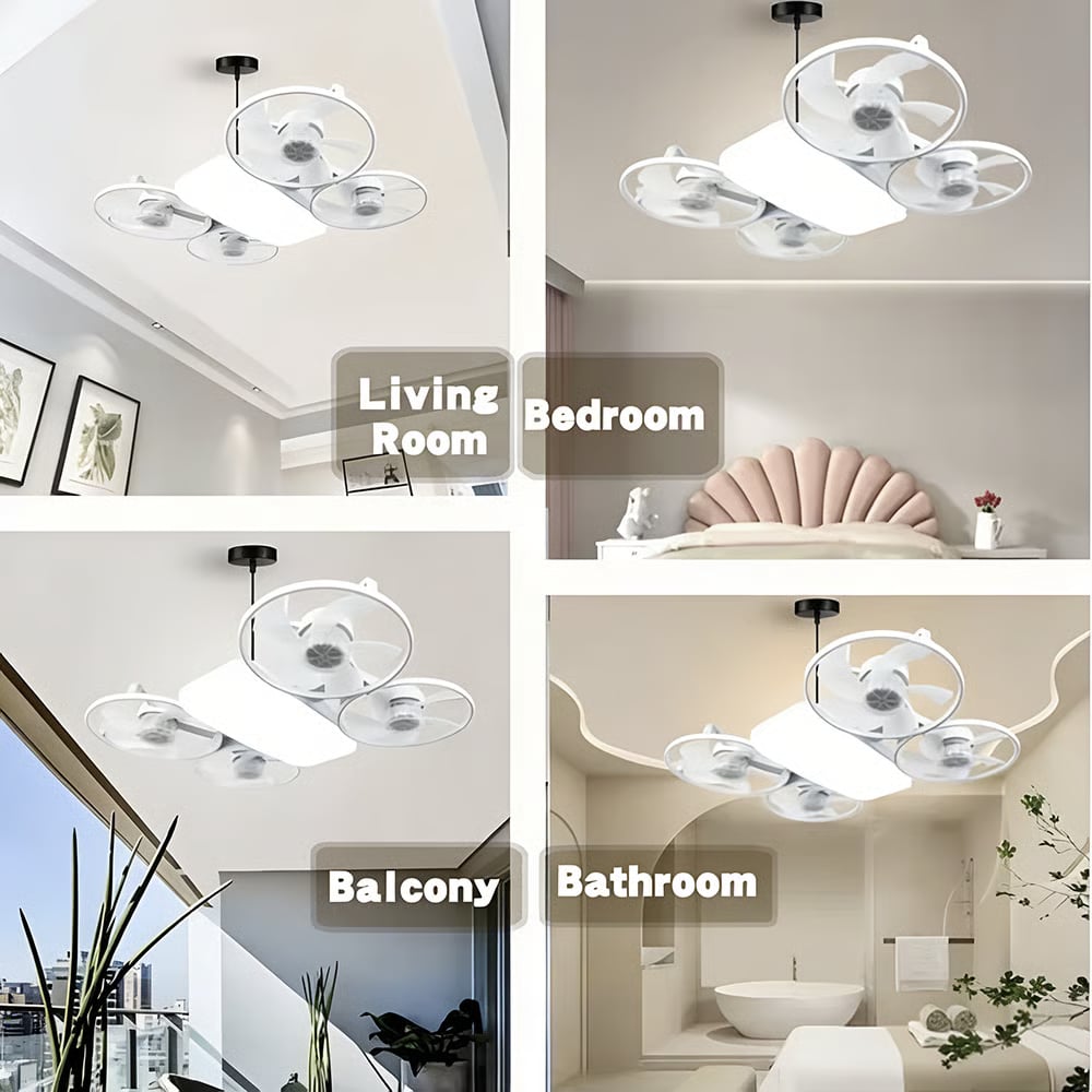🔥50% Off |💡Drone-Inspired LED Ceiling Fan Light