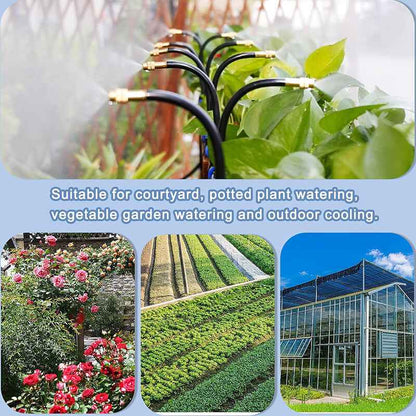 Drip Irrigation Kit with 360° Flexible Hose