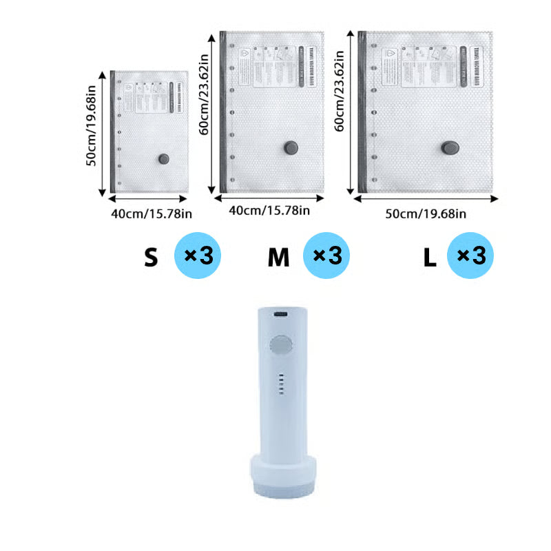 9pcs (3s+3m+3l)