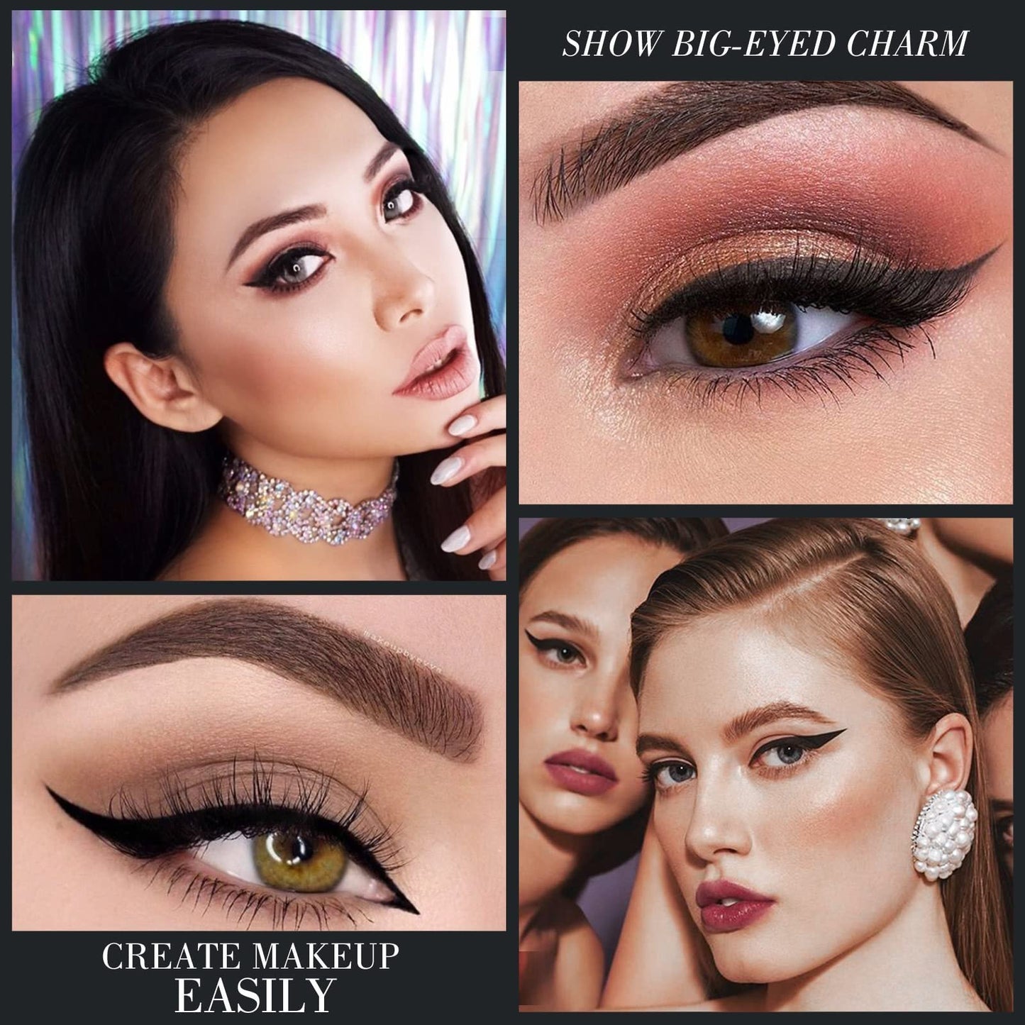 🔥🔥Matte Quick-Dry Gel Eyeliner: Smudge-Proof, All-Day Wear for Flawless Eye Looks!