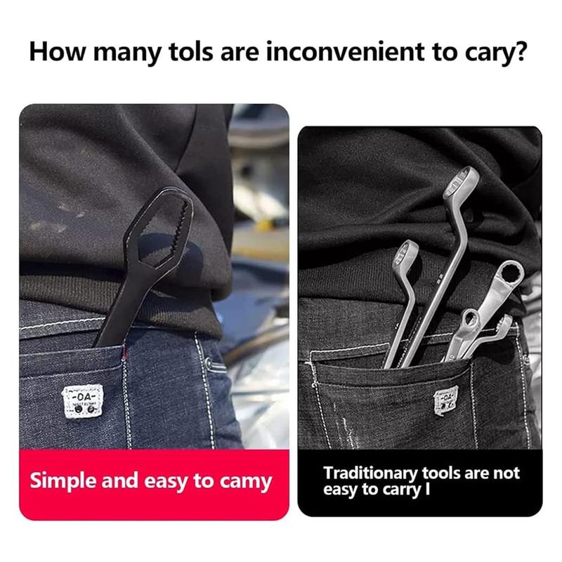 【🤩Buy 1 Get 1 Free】🔧Double-Ended Torx Wrench🛠️, Universal Automotive Torx Wrench 8-24mm Self-Tightening🔧