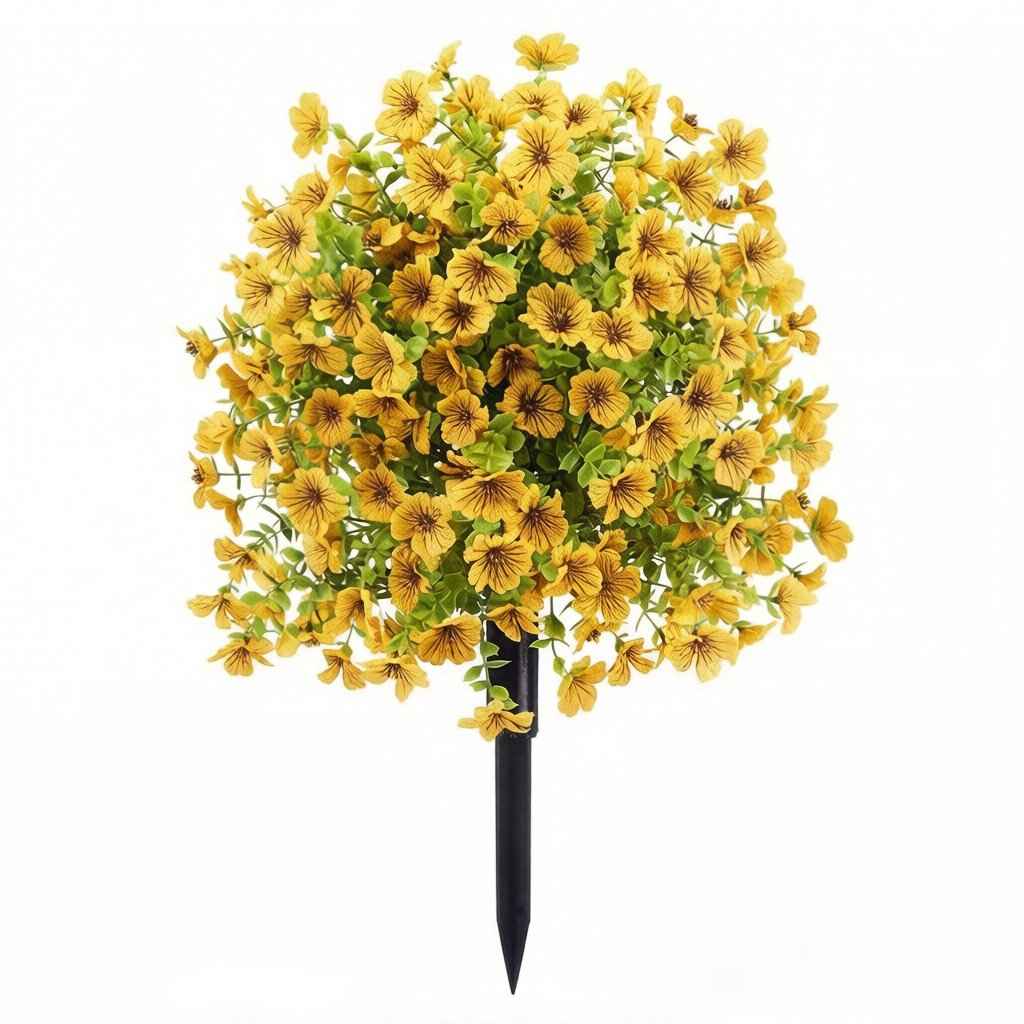 💐Never Fade Beauty!🪷 🔥UV & Waterproof Artificial Flower Decor ✅