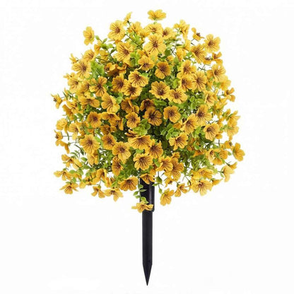 💐Never Fade Beauty!🪷 🔥UV & Waterproof Artificial Flower Decor ✅