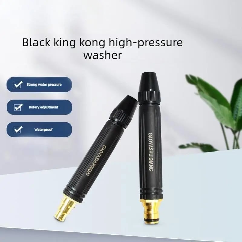 Heavy Duty Adjustable Twist Hose Nozzle Jet Sweeper Nozzle