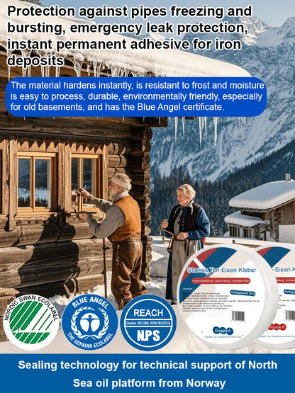 [Pipe Freezing and Crack Buster] Leak-proof/🍄Solidifying Iron Adhesive💙It has been adopted by over 200,000 homes and hundreds of small businesses, with a satisfaction rate of 99.8%.