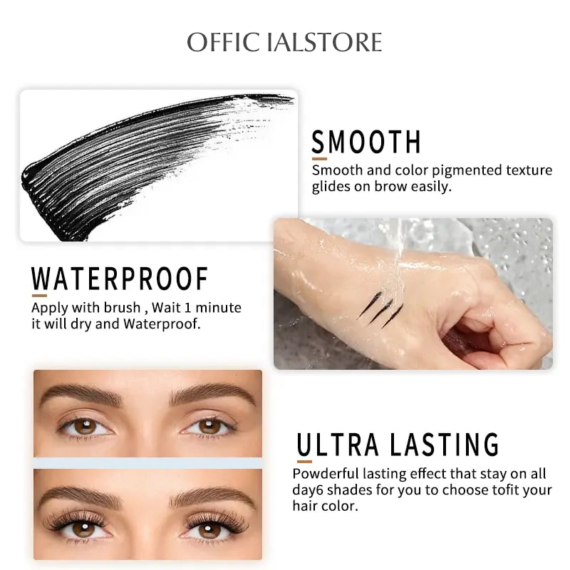 🔥HOT DEAL 49% OFF🔥Long-Lasting Waterproof Mascara for 24H Full & Defined Lashes