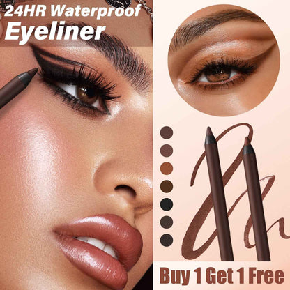 🌟Best-Seller: 24H Waterproof Eyeliner Duo | Long-Lasting Smudge-Proof Sharpenable Pencil