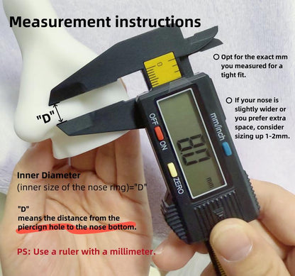 Internally Threaded Gems Nose Ring