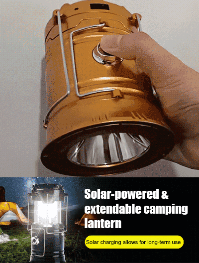 A must-have for emergency situations at home, waterproof multifunctional solar light