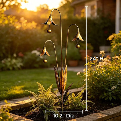 🔔 Bezaubernde Maiglöckchen-Gartenstecker – Verleihen Sie Ihrem Außenbereich Charme und eine sanfte Melodie