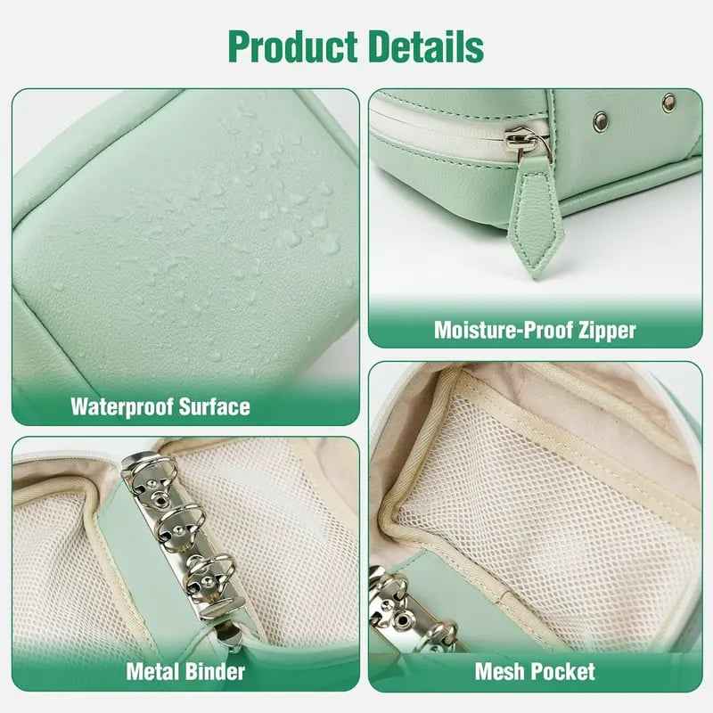 💊A8 Waterproof Pill Pouch Set – 7 to 14 Days of Meds & Vitamins💧Waterproof & Crush-Resistant Shell
