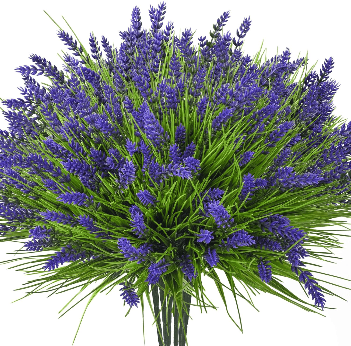 🪻Flash Sale-50% Off🔥Lavender Artificial Flowers,UV Resistant Outdoor Fake Plants(1 Bundle length 13.8inches)