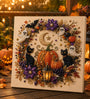 👻 Halloween Pearl Diamond Art Kit – Spooky-Cute DIY Wall Decor