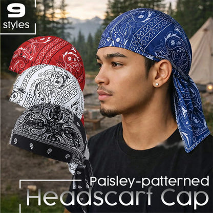 🔥Jetzt zum halben Preis🔥Outdoor-Paisley-Kühltuch-Mütze