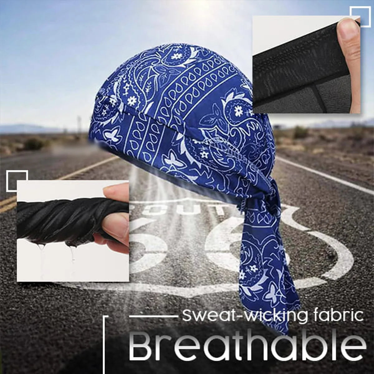 🔥Jetzt zum halben Preis🔥Outdoor-Paisley-Kühltuch-Mütze