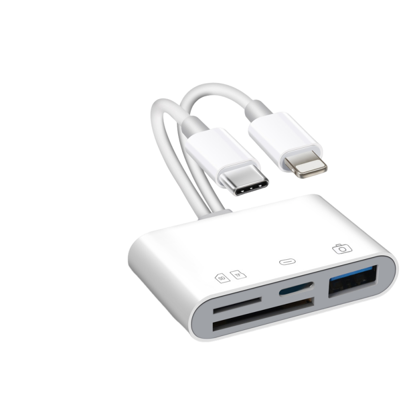 🏆Flash Sale⚡ 50K+ SOLD! Almost Gone-🔥4-in-1 USB-C Memory Card Reader