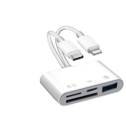 🏆Flash Sale⚡ 50K+ SOLD! Almost Gone-🔥4-in-1 USB-C Memory Card Reader