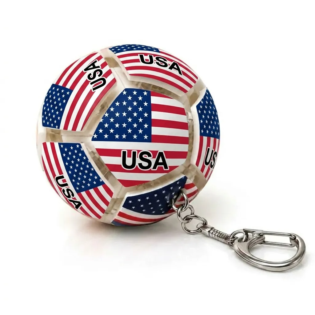 🔥LAST DAY 50% OFF💖⚽ Mini Flag Football Fidget Keychain|Pocket Stress Relief Pendant