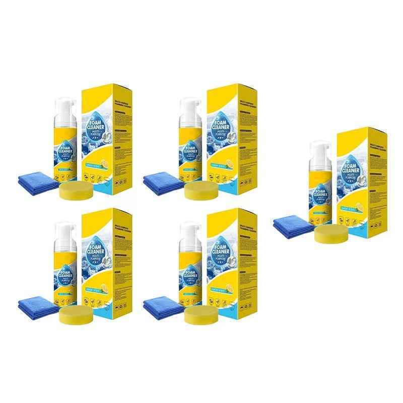 5 Sets（1750g+5 Sponges +5 Cleaning Clothes）