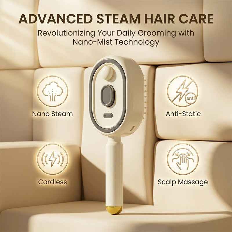 🔥Day Sale 50% OFF🔥Electric Spray Air Cushion Massage Comb