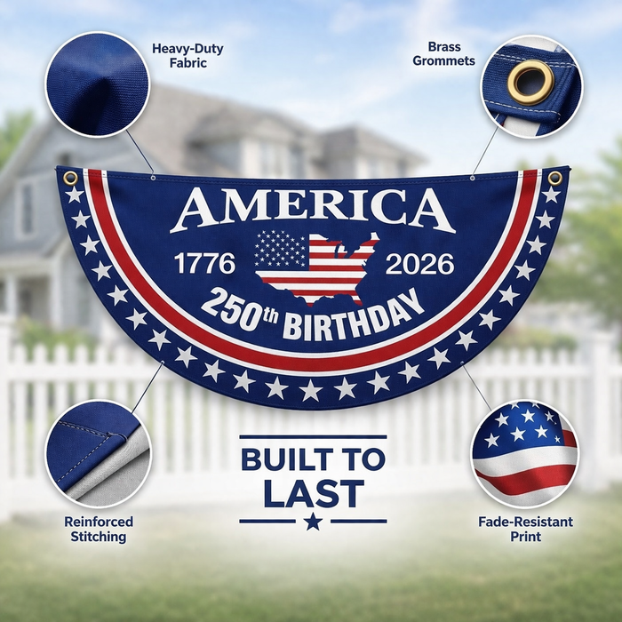 Celebrate America's 250th Birthday Banner home banner