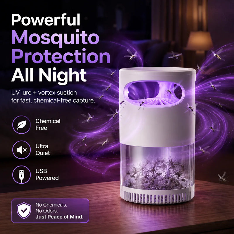 Quiet UV Mosquito Trap