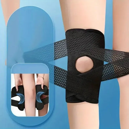 🌟 Knee Brace: 4-Spring Maximum Stability Support