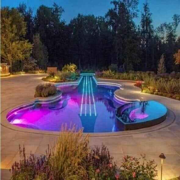 🌈 Waterproof Pool LED Lights | Remote Control Underwater Lamps