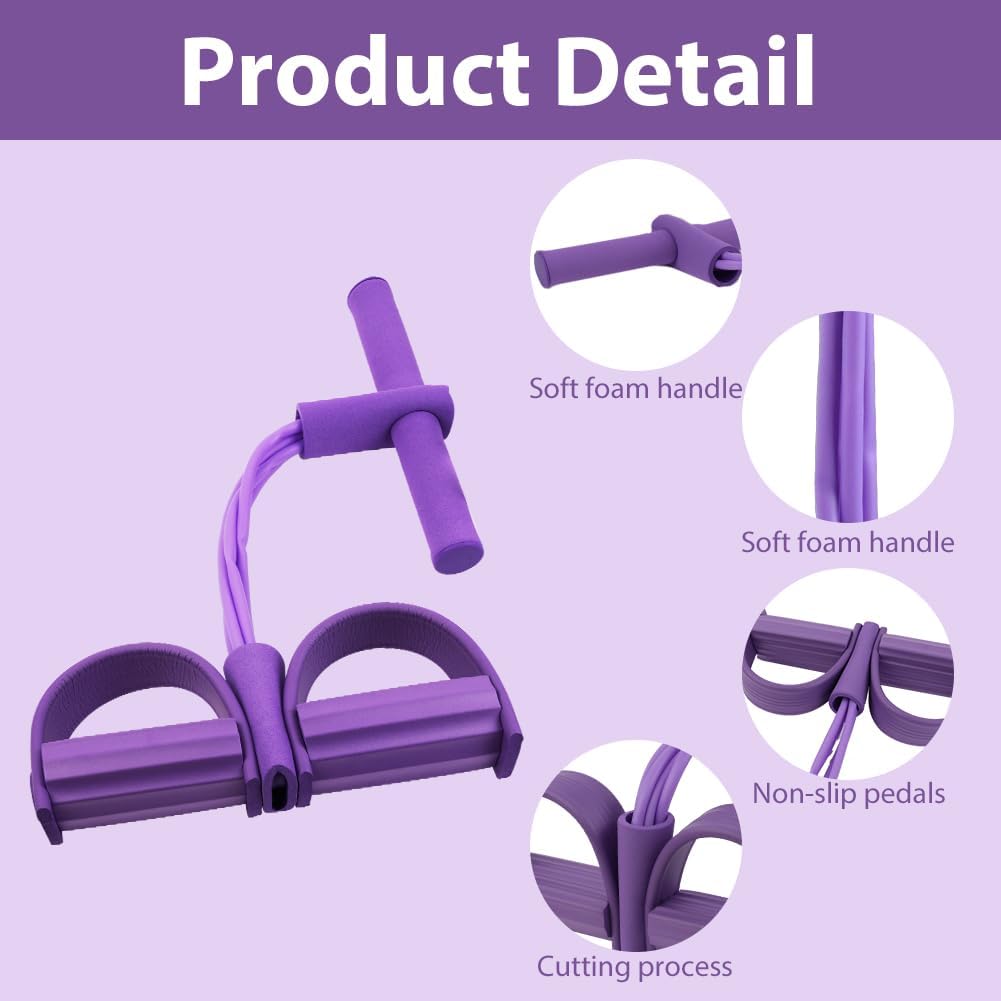 🔥 Summer Sale Limited Time | Upgraded Pedal Puller Resistance Band 💪 Best Seller
