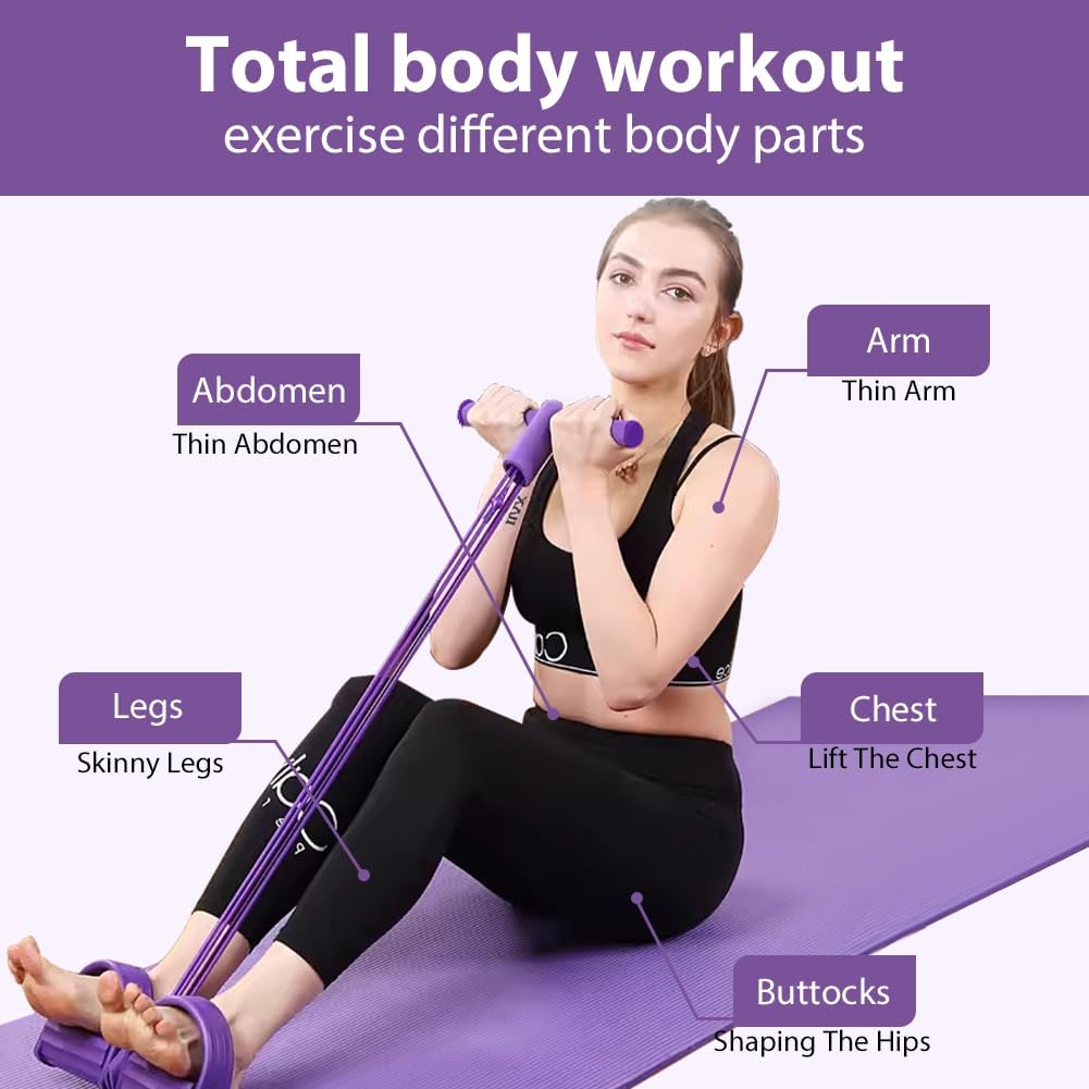 🔥 Summer Sale Limited Time | Upgraded Pedal Puller Resistance Band 💪 Best Seller