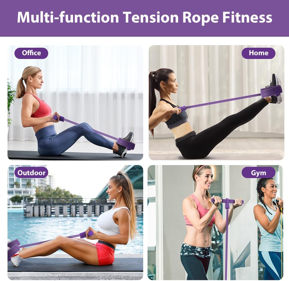 🔥 Summer Sale Limited Time | Upgraded Pedal Puller Resistance Band 💪 Best Seller