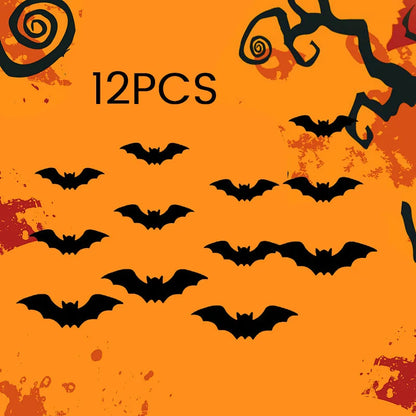 🦇 Leuchtende 3D Fliegende Fledermaus Lichter – Sofortige Halloween Wanddekoration