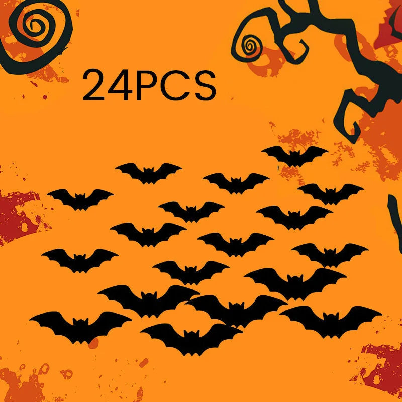 🦇 Leuchtende 3D Fliegende Fledermaus Lichter – Sofortige Halloween Wanddekoration