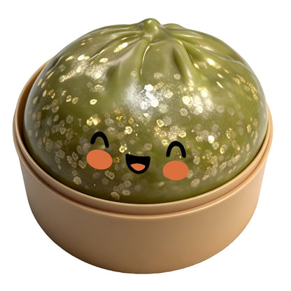 Rare Glitter Dumpling Squishy