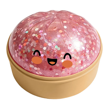 Rare Glitter Dumpling Squishy